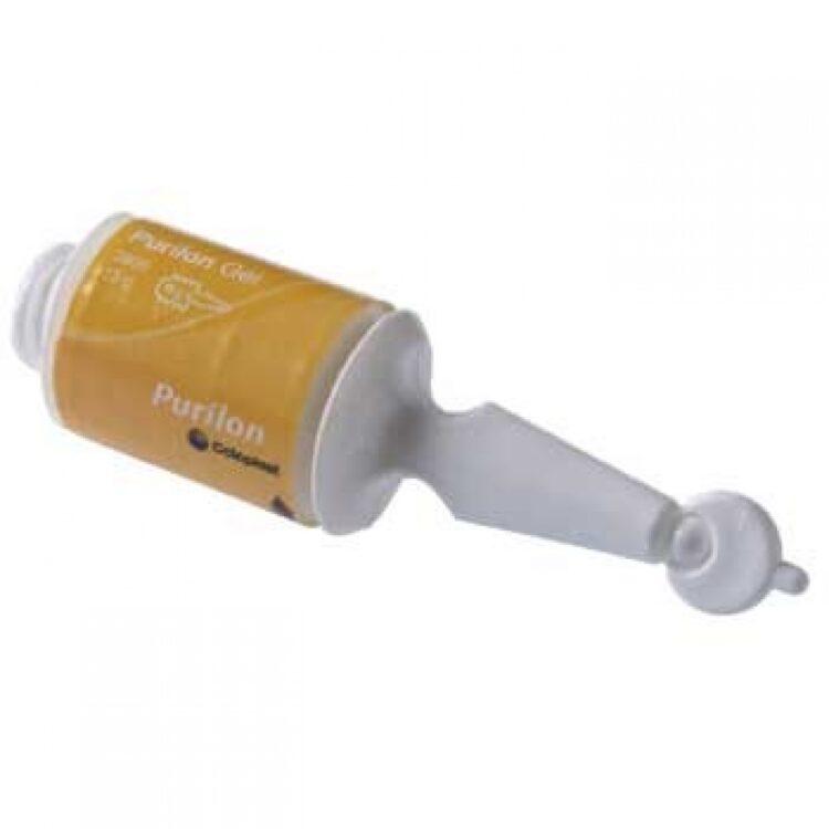 Coloplast Purilon Gel maintains a moist wound environment with its high viscosity hydrogel, aiding in autolytic debridement. Ideal for necrotic and sloughy wounds, it features an accordion applicator for precise, one-handed application.