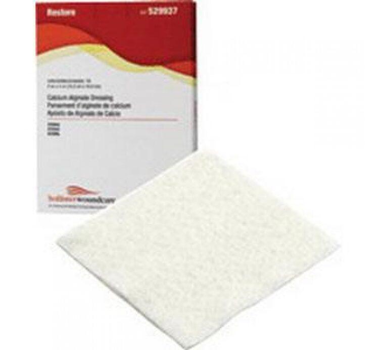 HOLLISTER RESTORE ALGINATE DRESSINGS-Hollister Restore Alginate Dressings are highly absorbent for exuding wounds, creating a moist healing environment. Stays intact when saturated for easy removal and is cost-effective by reducing dressing changes. Ionic silver may help reduce infection.