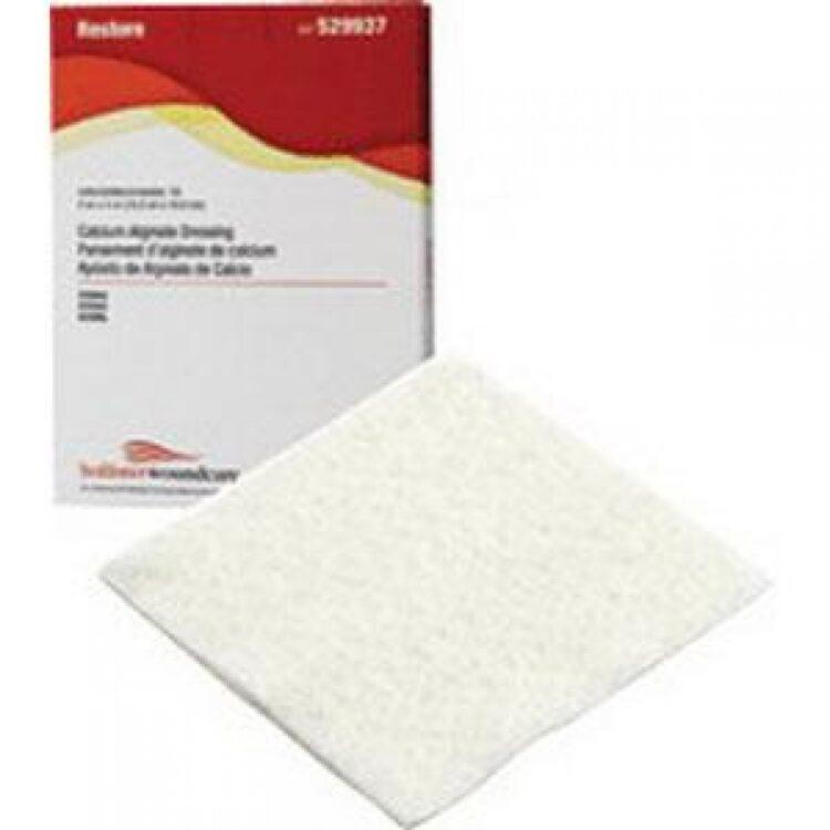 HOLLISTER RESTORE ALGINATE DRESSINGS-Hollister Restore Alginate Dressings are highly absorbent for exuding wounds, creating a moist healing environment. Stays intact when saturated for easy removal and is cost-effective by reducing dressing changes. Ionic silver may help reduce infection.