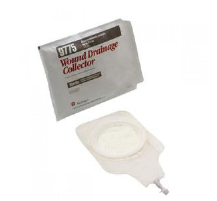 HOLLISTER WOUND DRAINAGE COLLECTORS-Hollister Wound Drainage Collectors protect periwound skin with a cross-linked barrier that absorbs exudate and conforms to body contours. Keeps the patient dry and comfortable by collecting exudate and eliminating odor. Easy to use and cost-effective; customizable to wound size and shape, stays in place for up to 7 days.