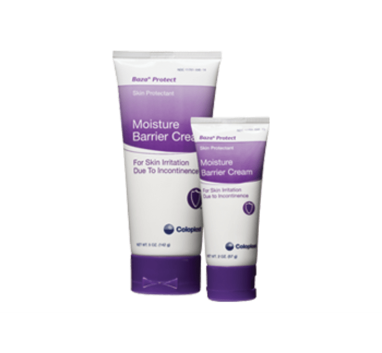 BAZA Protect II Cream is a skin protectant with zinc oxide and dimethicone, designed to protect and treat diaper dermatitis caused by incontinence. Safe for use with incontinence briefs.