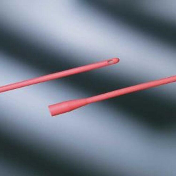 BARD RED RUBBER ALL PURPOSE CATHETER - 16-inch long, latex catheter designed for all-purpose use.