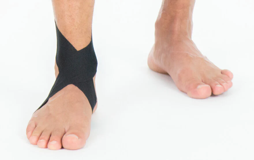 How to Support Your Ankle Using Tape